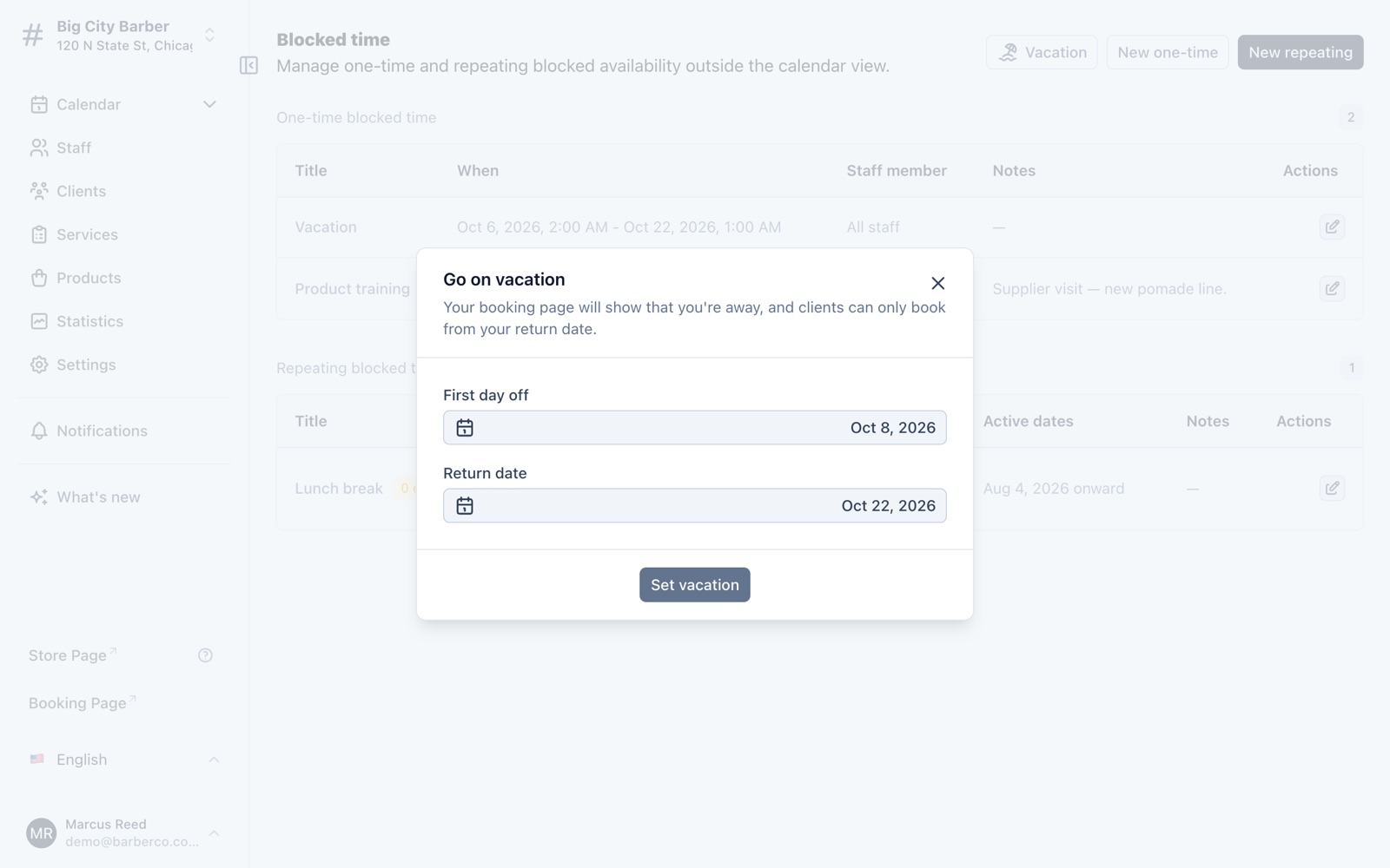 Going on Vacation? Your Booking Page Keeps Working
